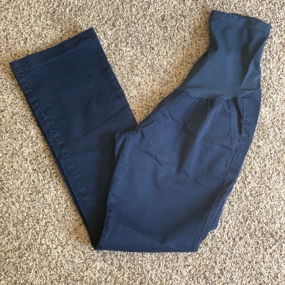 Motherhood maternity navy dress slacks